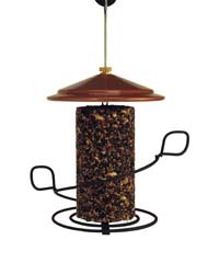 Decorative Seed Cylinder Feeder