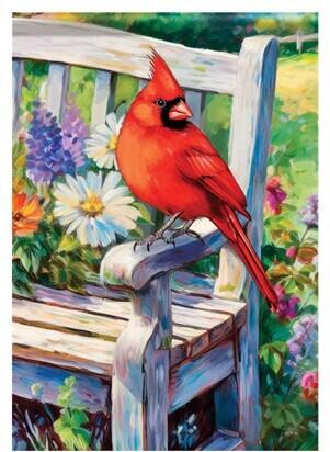 Cardinal Bench
